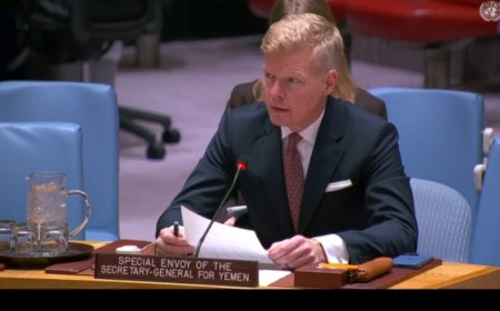 المبعوث الأممي يتحدث عن عودة الحرب في اليمن 