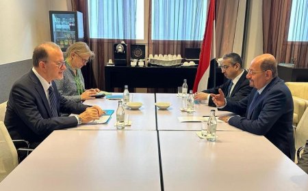 وزير الخارجية يبحث مع مساعد الأمين العام لليونيسيف تعزيز التعاون الثنائي