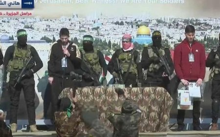 «لا هجرة إلا للقدس».. بيان عاجل من «حماس» بعد تسليم 3 أسرى إسرائيليين