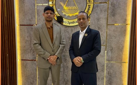 رئيس نقابة المهندسين اليمنيين بمحافظة حضرموت يستقبل وكيل البورد الألماني للتدريب والاستشارات - مكتب اليمن