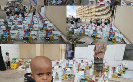 مبادرة العبيدي توزع مساعدات غذائية ومالية على مرضى الأورام السرطانية بمشفى الصداقة