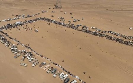 وقفة قبلية حاشدة في مأرب لمساندة القوات الحكومية