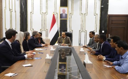 المحافظ ابن ماضي يلتقي سفير الاتحاد الأوربي وسفيرتي مملكة هولندا وجمهورية فرنسا..