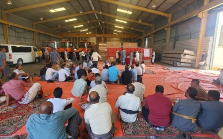 الإتحاد العام لنقابات عمال حضرموت يجري انتخابات نقابية بمؤسسة موانئ البحر العربي (ميناء المكلا) 