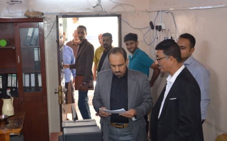 محافظ حضرموت يطلع على نشاط مكتب الشؤون الاجتماعية والعمل بساحل حضرموت