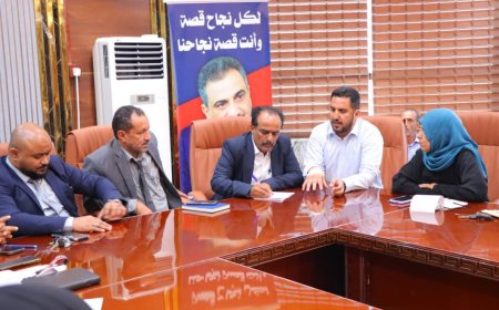 خورمكسر إجتماع يناقش ضبط بيع وتوزيع الأدوية النفسية والعصبية بعدن