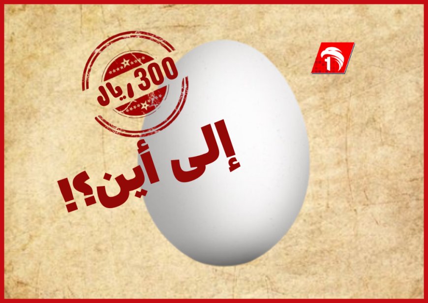 البيضة (الواحدة) بـ(300) ريال في عدن.. إلى أين؟!