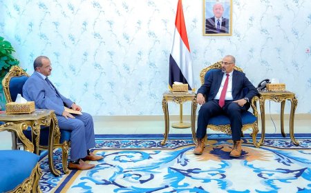 عضو مجلس القيادة اللواء الزُبيدي يطّلع على الأوضاع بمحافظة البيضاء ويؤكد دعمه لتعزيز مقاومة أبنائها