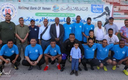 وزارة الشباب والرياضة تبدأ رحلة الدفاع عن اللقب بفوز على الموانئ في كأس عدن للكرة الخماسية