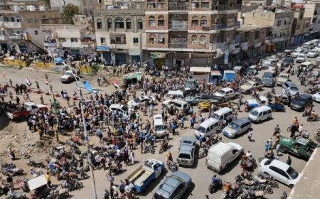 السلطات في تعز تعلن عن فتح طريق جولة القصر في تعز على مدار اليوم