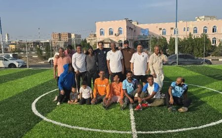 الوزير البكري يحضر تدريبات فريق وزارة الشباب والرياضة قبل مواجهة الشرطة