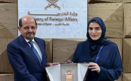 وزير الخارجية.. يبحث مع وزيرة الدولة القطرية للتعاون الدولي تعزيز التعاون الثنائي