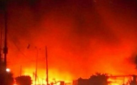 وفاة شخصين وإصابة ثالث في حريق بمجمع تجاري شرق صنعاء