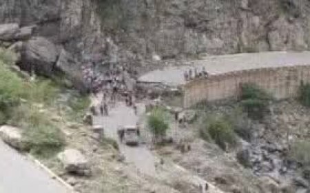 ابين.. فتح طريق عقبة الحلحل الرابط بين مديرية لودر ومكيراس