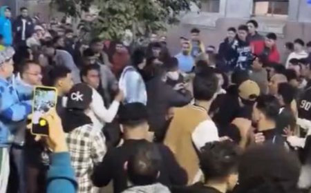 قبل سحور رمضان .. شجار بالصواني يثير جدلاً ( فيديو)