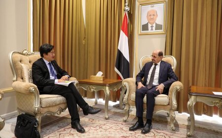 وزير الخارجية يستعرض مع القائم بأعمال السفارة الصينية آفاق تطوير التعاون المشترك