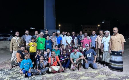 جمعية غواصي حضرموت تقيم مأدبة إفطار صائم لأعضائها 