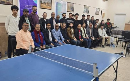 الهيئة الإدارية للجالية اليمنية في مصر تفتتح البطولة الرمضانية لكرة الطاولة