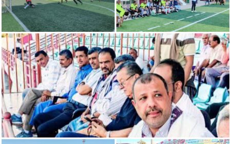 فريق شركة النفط فرع عدن يكتسح فريق الصحة ويتأهل إلى نصف نهائي كأس عدن للكرة الخماسية