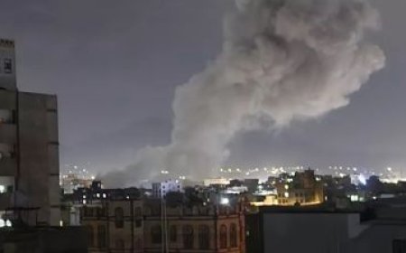 بعد هجوم حوثي .. غارات أميركية على الحديدة