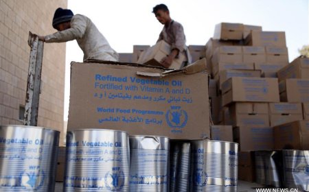 الحكومة اليمنية تدين نهب جماعة الحوثي مساعدات غذائية أممية في صعدة