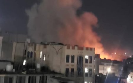 عاجل .. غارات جوية على صنعاء و صعدة  و ترامب يهدد بإنهاء الحوثي .. تفاصيل