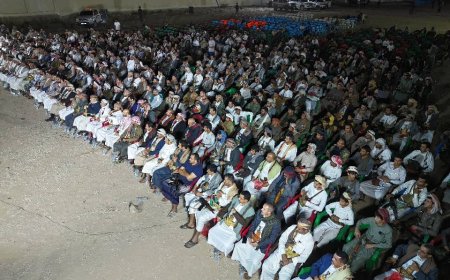 لقاء رمضاني بمأرب يدعو إلى وحدة الصف وإسناد الجيش في مواجهة مليشيا الحوثي الإرهابية.