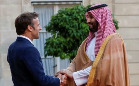 ماكرون: الشراكة الاستراتيجية مع السعودية تزيد من فرص السلام في المنطقة