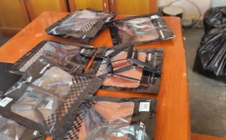 ضبط شحنة مراوح طيران مسيّر صينية الصنع في #المهرة