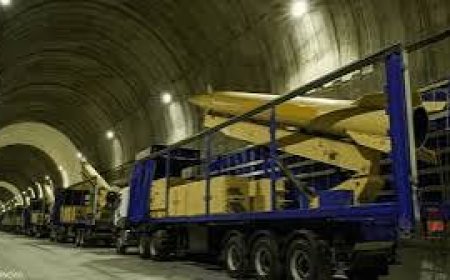 مفاجأة .. الكشف عن مدينة صاروخية تحت الاعماق في إيران