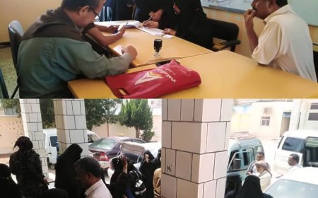 مدير مكتب التربية بعدن تشكر هيئة الإغاثة والأعمال الإنسانية في المجلس الانتقالي
