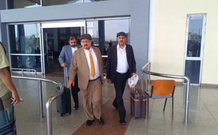 وصول رئيس مجلس النواب (البركاني) إلى عدن