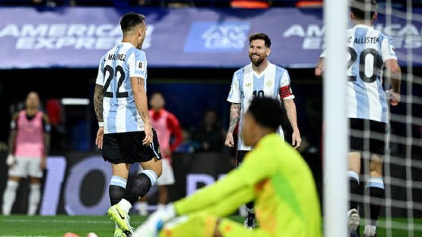 لاوتارو ينضم إلى قائمة المصابين في منتخب الأرجنتين