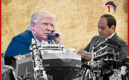 تفاصيل مكالمة ترامب والسيسي.. غزة والحوثي بالصدارة