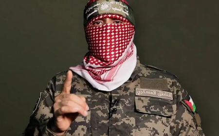 عاجل .. اخر تصريحات أبو عبيدة:  " نِصفُ أسرى العدو الأحياء يتواجدون في مناطق طلب جيش الاحتلال إخلاءها في الأيام الأخيرة" .