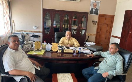 لقاء يجمع النائبين الصبيحي والعطاس لتعزيز أواصر العلاقة والتعاون المشترك بين جامعتي لحج وعدن