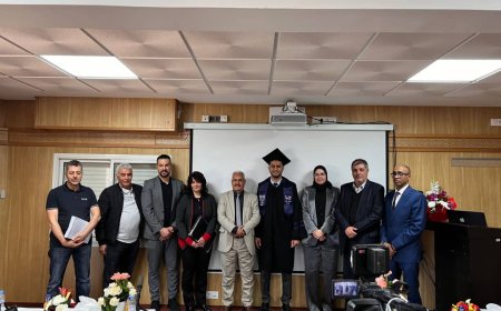 درجة الدكتوراه بامتياز للباحث هاني أبوبكر حسين أبوبكر البلعسي،من المملكة المغربية