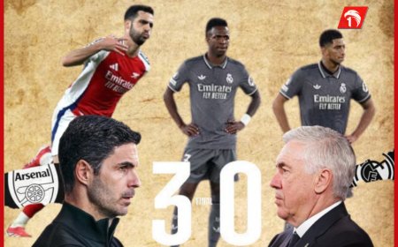 آرسنال يكتسح ريال مدريد بثلاثية تاريخية.. تفاصيل المباراة (فيديو للأهداف)