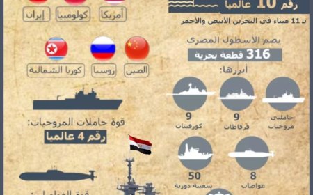 قدرات الأسطول المصري