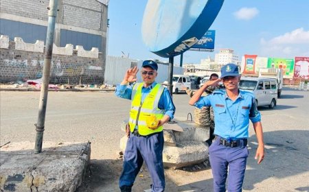 عودة رجال المرور للعمل في العاصمة عدن