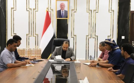 محافظ حضرموت يرعى توقيع عقد بناء مبنى الرنين المغناطيسي بهيئة مستشفى ابن سينا بالمكلا