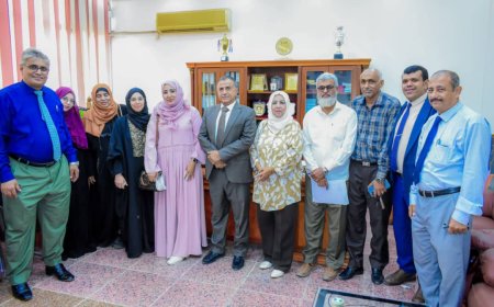 جامعة عدن ومنظمة اليونيسف تبحثان مجالات التعاون المشترك 