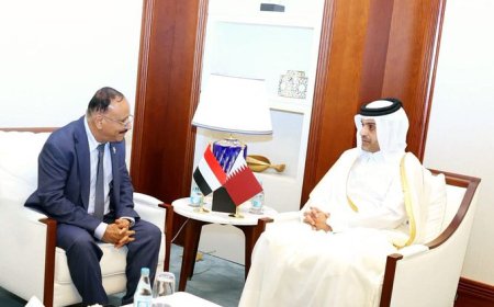 اليمن يطلب من قطر فتح خط جوي مباشر بين عدن والدوحة 