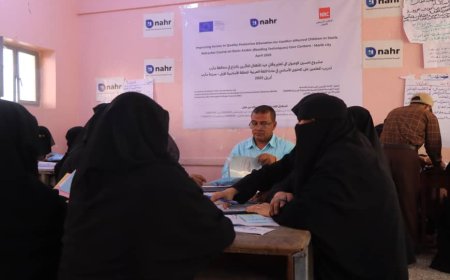 تدشين المرحلة الثانية من مشروع الوصول إلى تعليم وقائي جيد للأطفال المتأثرين بالنزاع في محافظة مأرب.