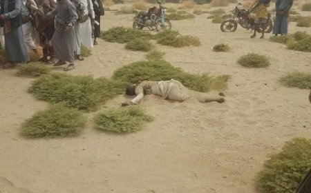 العثور على جثة شاب مقتول طعنًا في الجوف