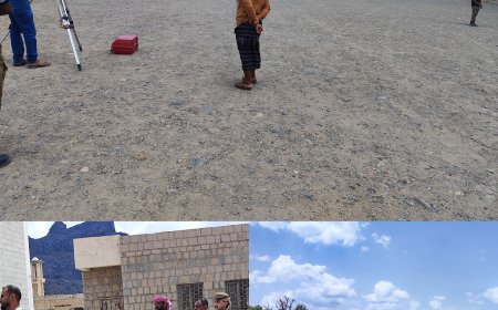 استئناف أعمال تأهيل ملعب مدرسة الشهيد عباس رضوان بالمسيمير