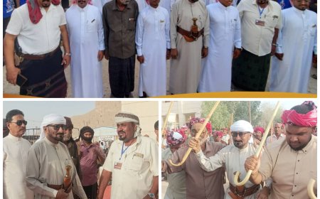 منطقة الشحرة بحوطة أحمد بن زين بشبام حضرموت تحتفل بالزواج الجماعي الأول لـ(52) عريساً وعروسة