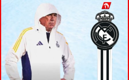 أنشيلوتي: " مستقبلي مع ريال مدريد على المحك " .