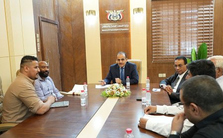 وزير الصحة يبحث مع المدير القطري لمنظمة سماريتان بيرس دعم القطاع الصحي