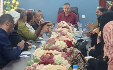 الجاوي يتراس الاجتماع الدوري للمكتب التنفيذي لمديرية المعلا